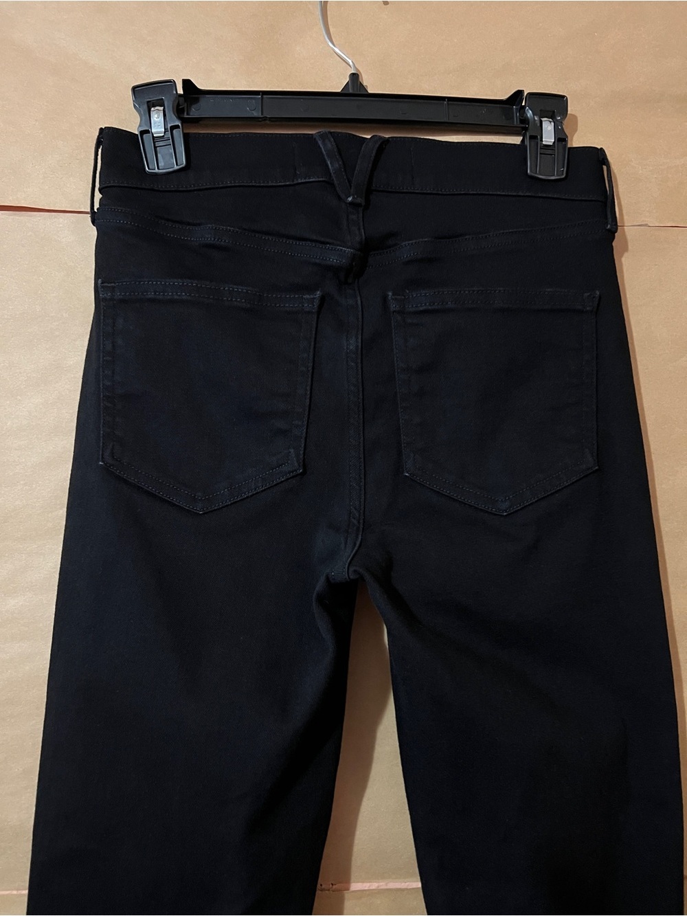 Veronica Beard Black Wide Leg Flare Jeans - Picture 10 of 13